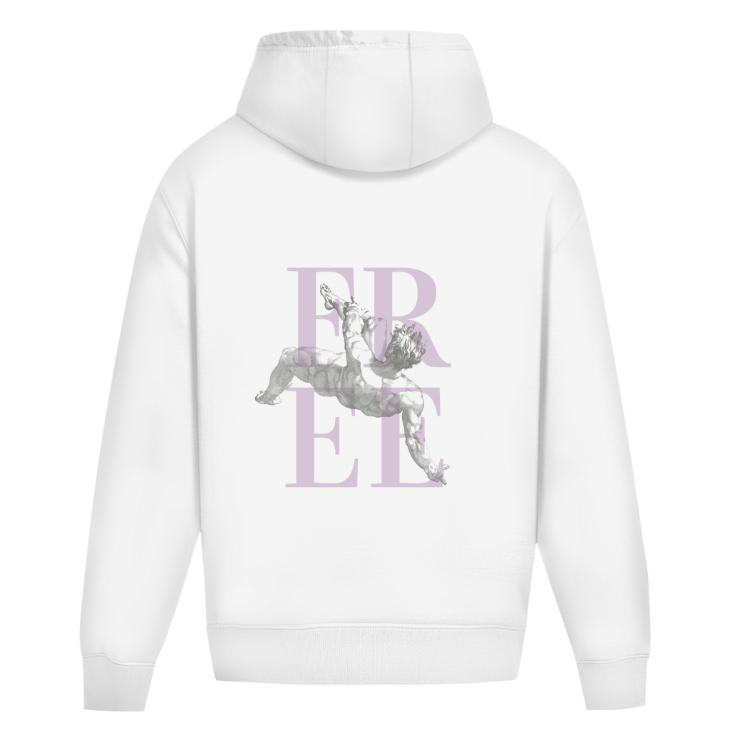 Abi heavy Hoodie pink