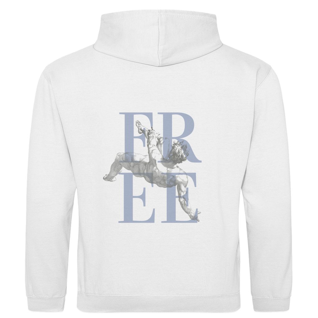 Abi basic Hoodie blau