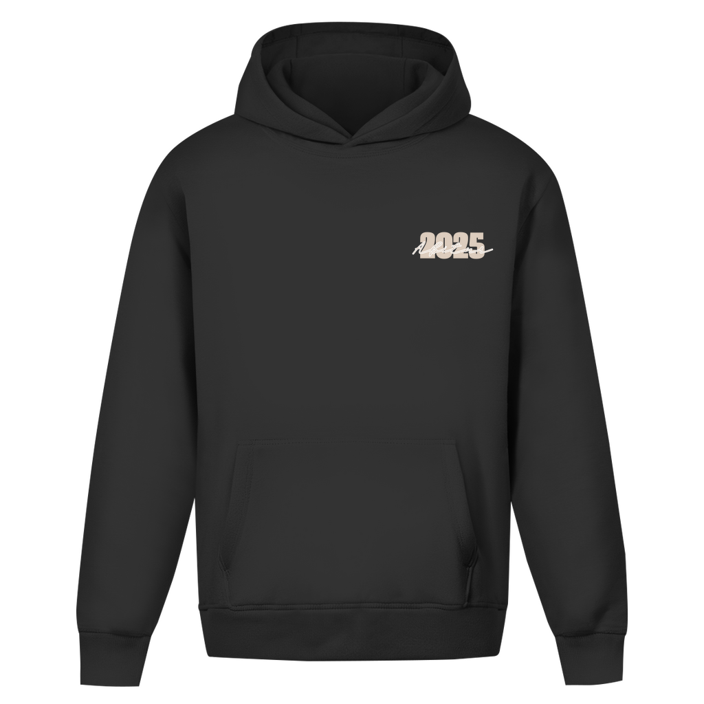 Abi heavy Hoodie orange