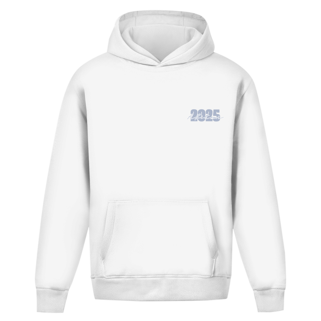 Abi heavy Hoodie blau