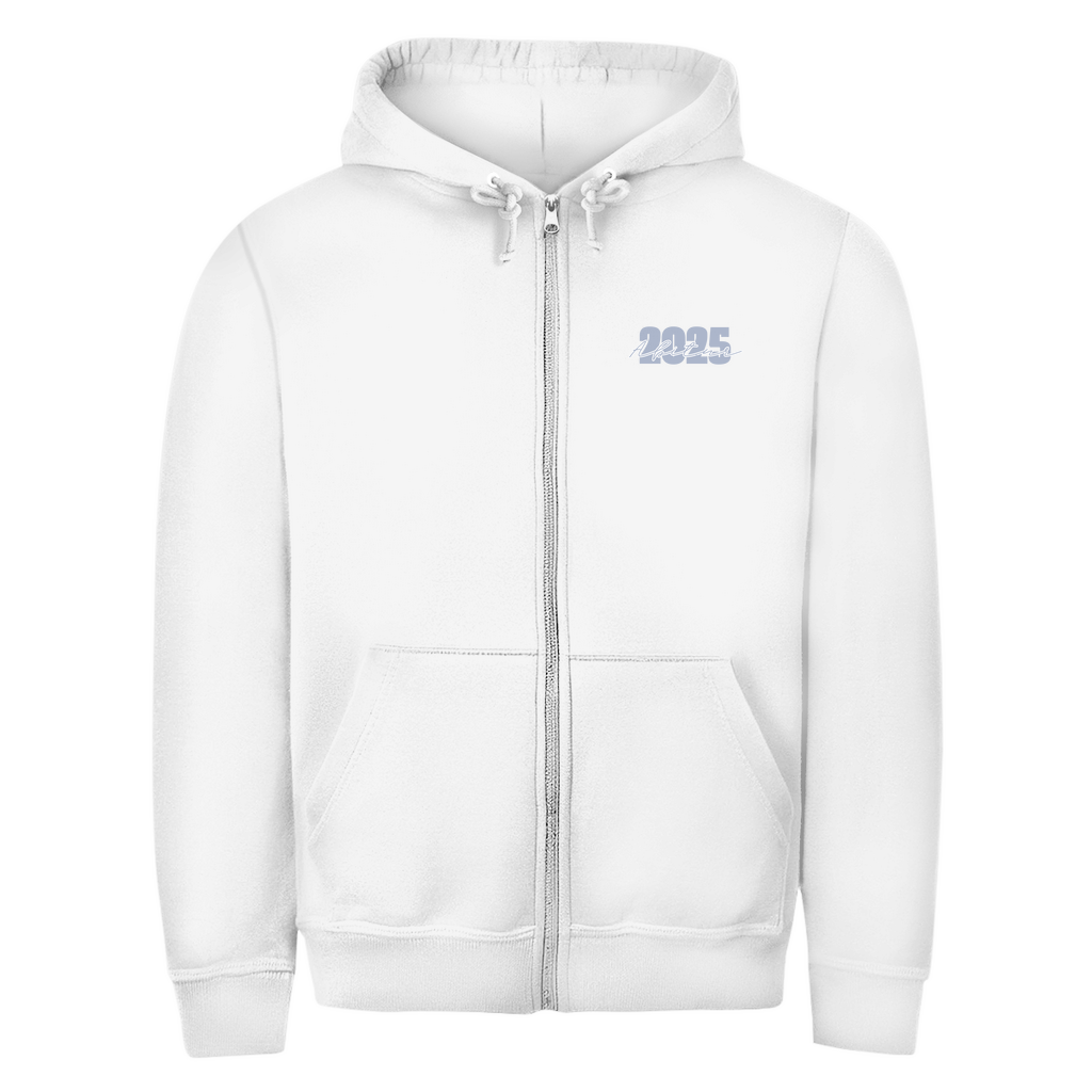 Abi basic Zipper Hoodie blau