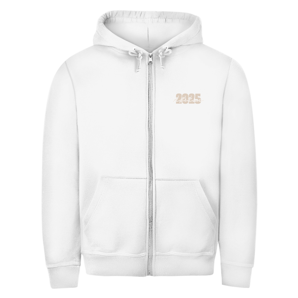 Abi basic Zipper Hoodie orange