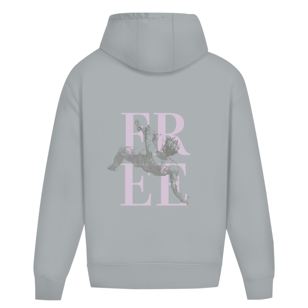 Abi heavy Hoodie pink