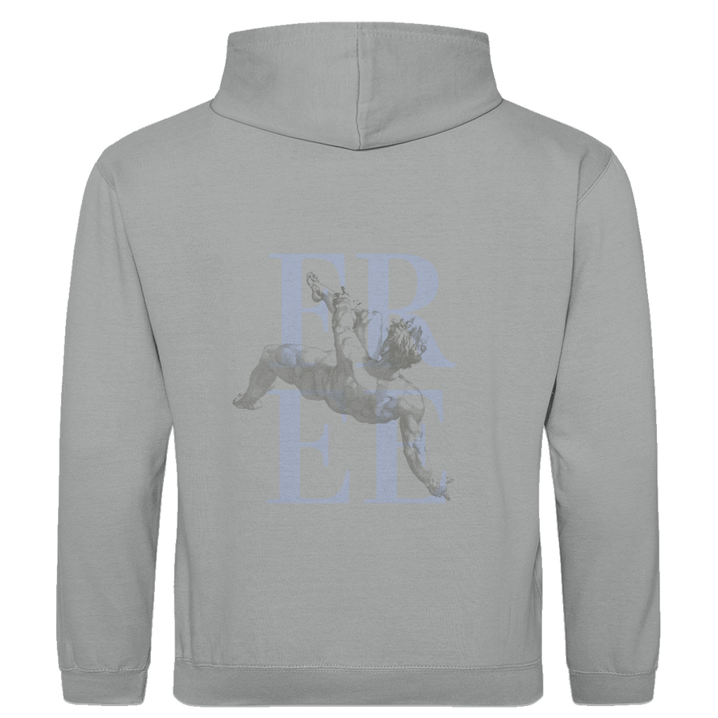 Abi basic Hoodie blau