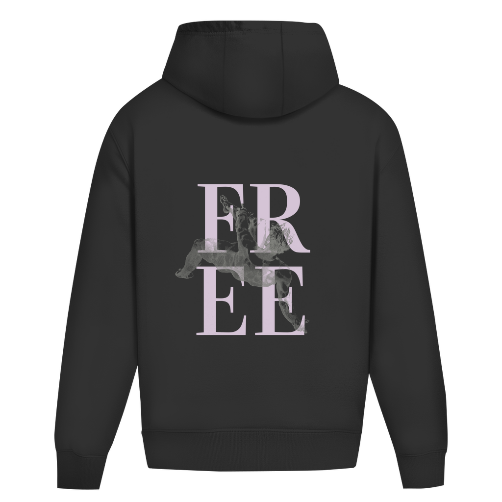 Abi heavy Hoodie pink