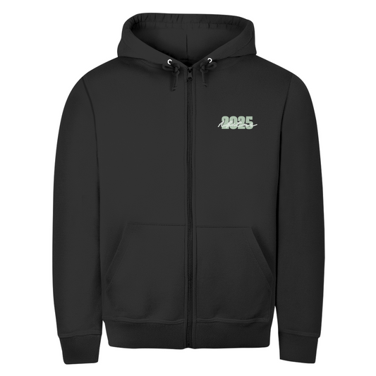 Abi basic Zipper Hoodie grün