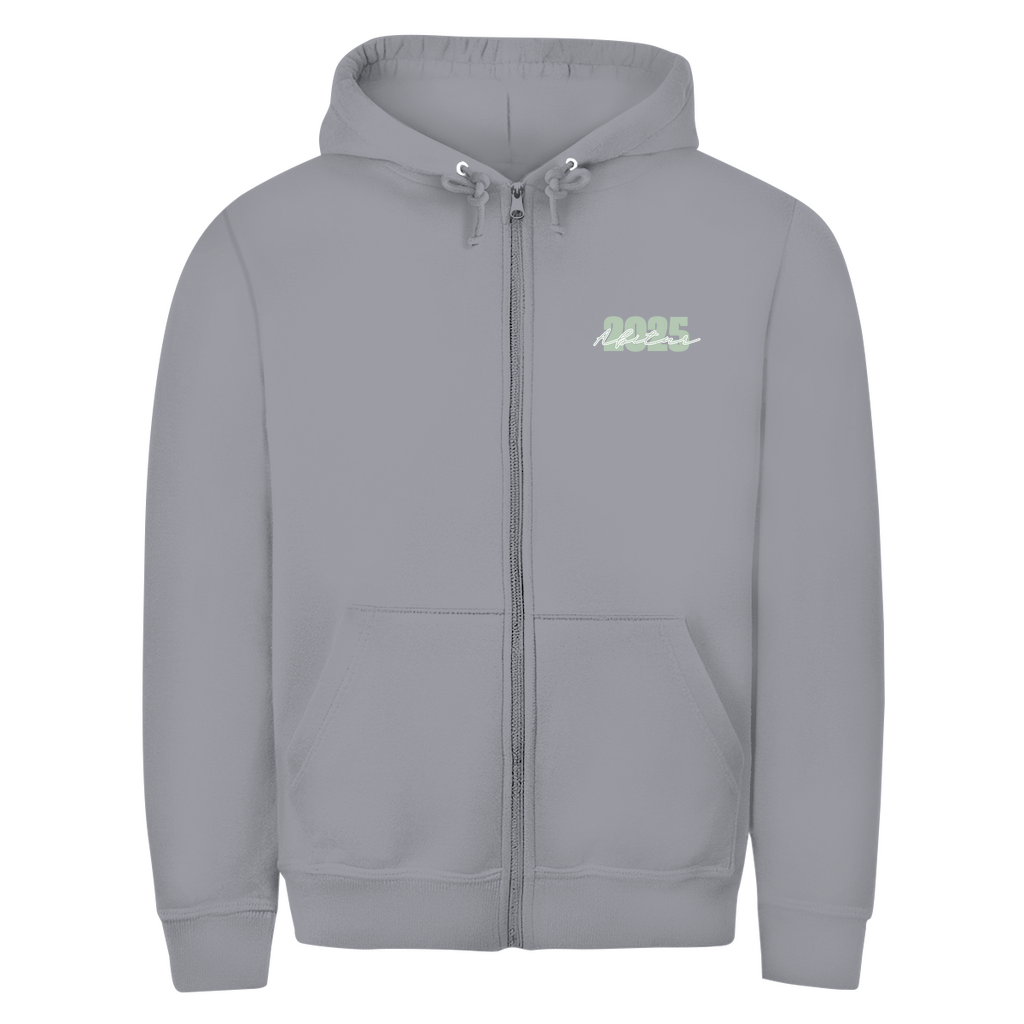 Abi basic Zipper Hoodie grün