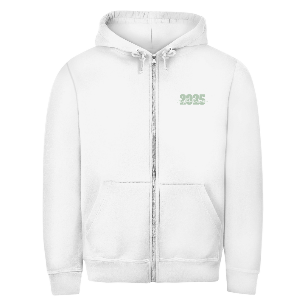 Abi basic Zipper Hoodie grün