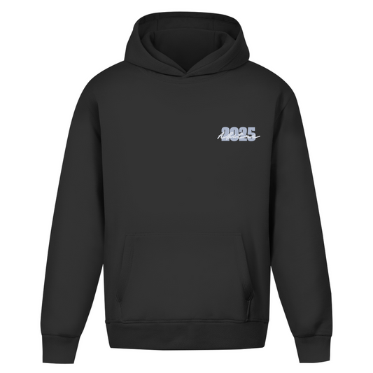 Abi heavy Hoodie blau