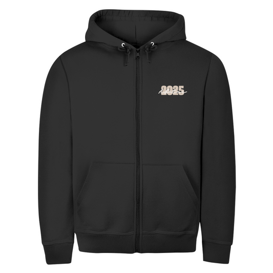 Abi basic Zipper Hoodie orange